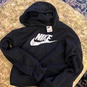 Nike Black and White Graphic Hoodie